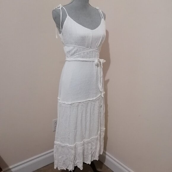 Paige Inesa Midi Dress in White - Picture 3 of 16
